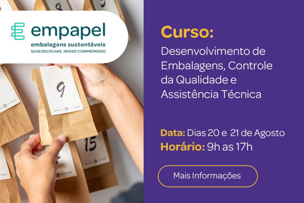 desenvolvimento de embalagens, controle da qualidade e assistencia tecnica