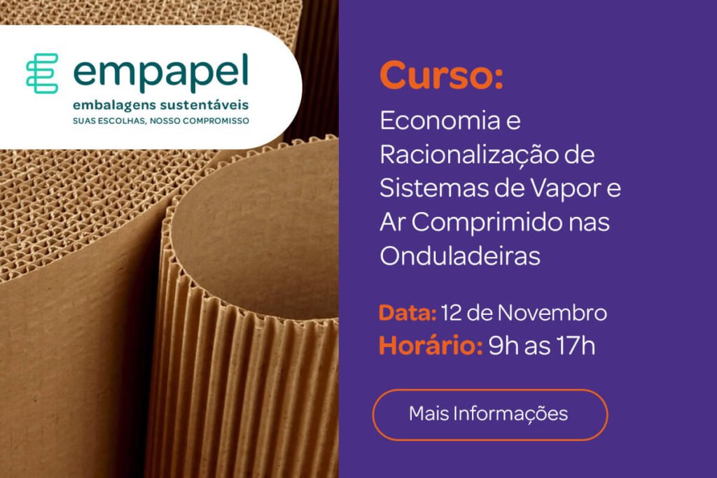 economia e racionalização de sistemas de vapor e ar comprimido nas onduladeiras
