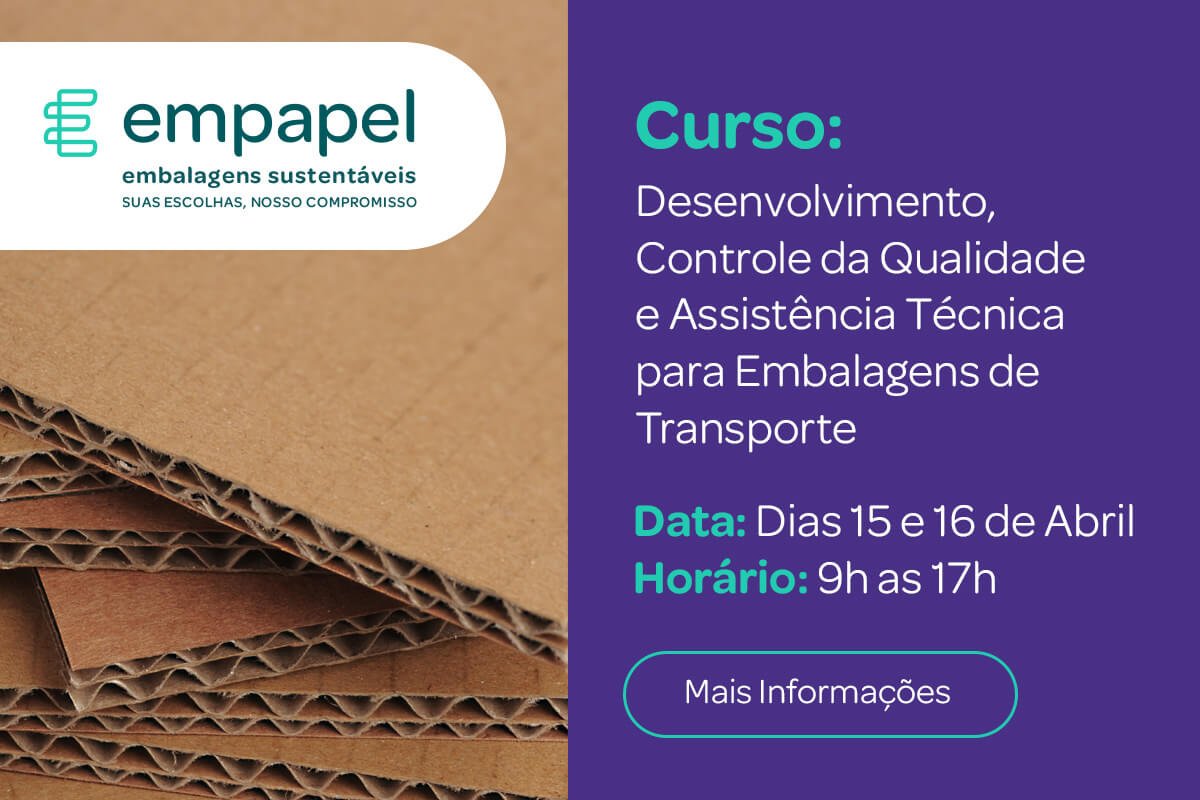 curso empapel desenvolvimento, controle da qualidade e assistencia tecnica para embalagens de transporte