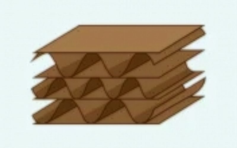 empapel papelao parede tripla